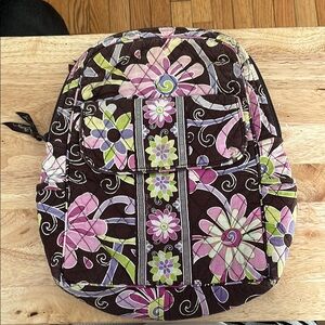Vera Bradley Floral Quilted Backpack